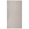 vidaXL Ulkomatto Flatweave 80x150 cm vaaleanharmaa