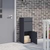 vidaXL Pakettipostilaatikko ovella Antrasiitti 41 x 38 x 103 cm Ter&auml;s