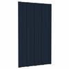 vidaXL Kattopaneeli 36 kpl Antrasiitti 80 x 45 cm Galvanoitu ter&auml;s