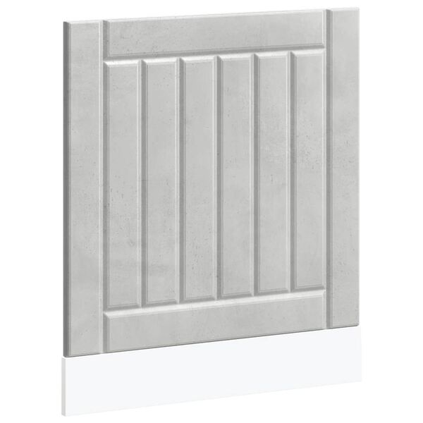 vidaXL astianpesukonepaneeli Lucca betoni harmaa suunniteltu puu