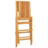 vidaXL Kokoontaitettavat tuolit 8 kpl 47x62x90 cm massiivipuu tiikki