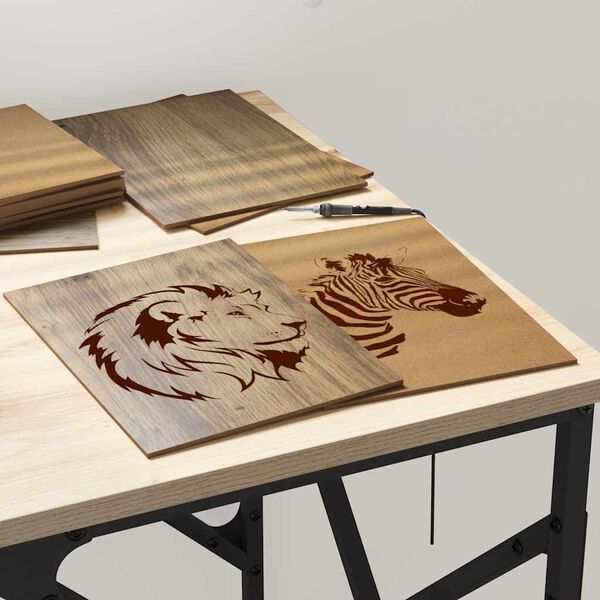 vidaXL Dekoripaneelit 12 pcs Artisan tammi 15 x 21 x 0.27 cm