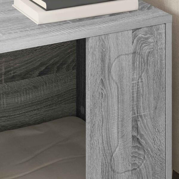 vidaXL Koirankoppi Harmaa Sonoma 44 x 42 x 49 cm Tekninen puu