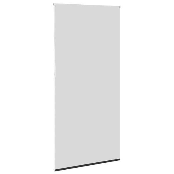 vidaXL Rullaverho Blackout Musta 110x230 cm Kankaan leveys 105,7 cm