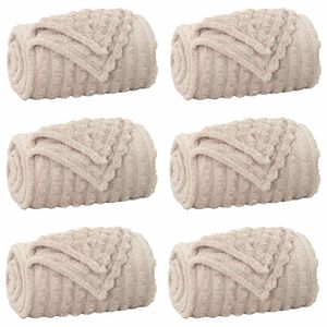 vidaXL Heittop&auml;&auml;llys 6 kpl Beige 270 x 240 cm 9.94 kg Fleese
