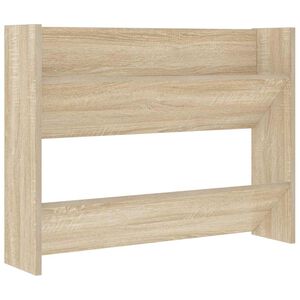 vidaXL Sein&auml;kenk&auml;kaappi Sonoma-tammi 80x18x60 cm teknisest&auml; puusta