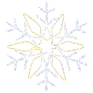 vidaXL Lumihiutale-jouluvalot LOVIISA 140 LEDi&auml; Kylm&auml; valkoinen