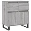 vidaXL Senkki harmaa Sonoma 60x35x70 cm tekninen puu