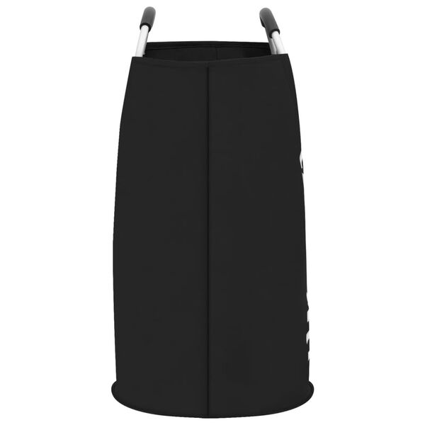 vidaXL Pyykkikori 2 kpl musta