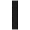 vidaXL Kenk&auml;kaappi 2 pcs Musta tammi. 60 x 18 x 90 cm Tekninen puu