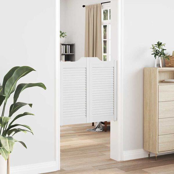 vidaXL K&auml;&auml;nt&ouml;ovet S&auml;leikk&ouml; Design 1-Pari Valkoinen 80x80 cm