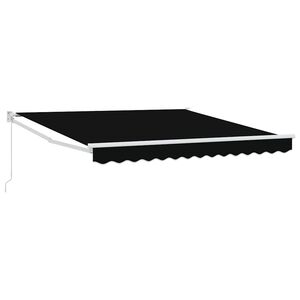 vidaXL Vedett&auml;v&auml; markiisi Musta 300 x 250 x 165 cm
