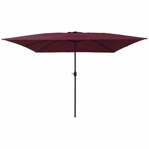 vidaXL Puutarhavarjo Bordeaux punainen 295 x 295 x 245 cm