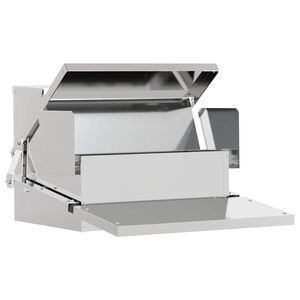 vidaXL Broilerin ponnisteluruokinta Hopea 50 x 40 x 29 cm 2 kg