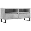 vidaXL TV-taso betoninharmaa 100x34,5x44,5 cm tekninen puu