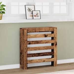 vidaXL L&auml;mp&ouml;patterin suoja vanha puu 78x20x82 cm tekninen puu