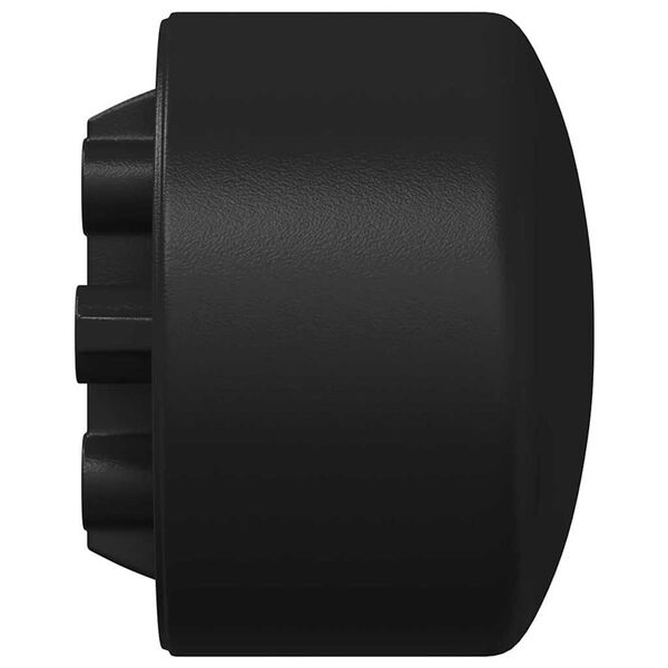 vidaXL Jalkapallop&ouml;yd&auml;n P&auml;&auml;tykapselit 10 pcs Musta 1,5 x 1,5 x 1 cm