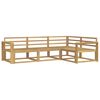 vidaXL Ulkosohvakokoelma 4 pcs valkoinen 251,5 x 172,5 x 73 cm
