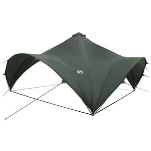 vidaXL Juhlateltta Armyn vihre&auml; 500 x 500 x 350 cm Polyesteri ja ter&auml;s