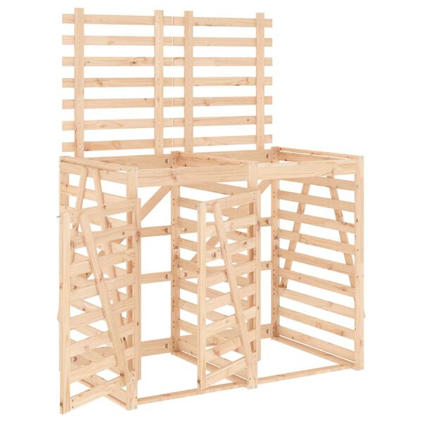 vidaXL Kahden roska-astian vaja t&auml;ysi m&auml;nty