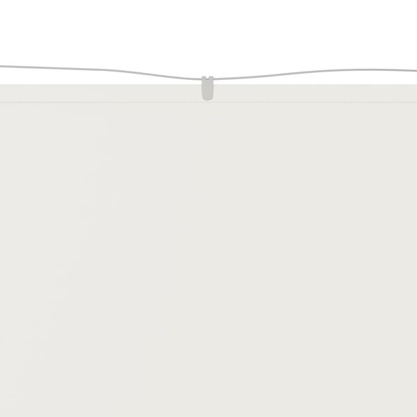 14150 vidaXL Pystymarkiisi valkoinen 140x420 cm Oxford kangas