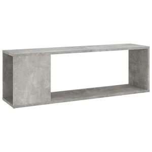 vidaXL TV-taso betoninharmaa 100x24x32 cm tekninen puu