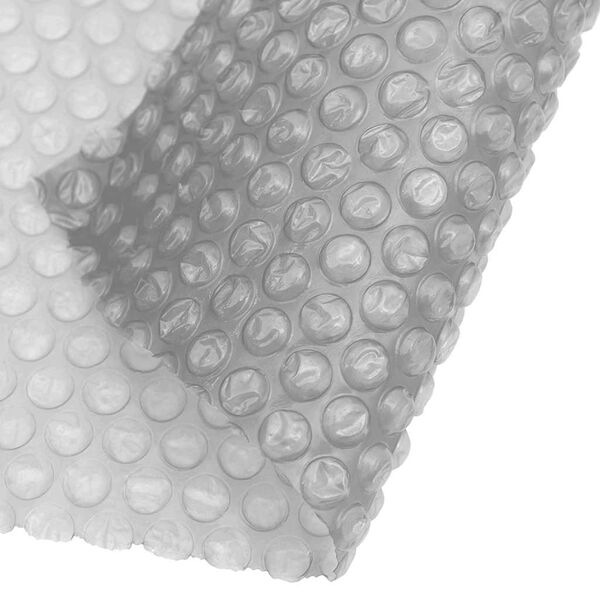 vidaXL Kelluva uima-altaan PE-aurinkoenergiakalvo 455 cm harmaa