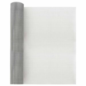 vidaXL Verkkoruudun 40 x 1000 cm 20 Mesh Ruostumaton ter&auml;s 201 Hopea