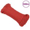 vidaXL Venek&ouml;ysi punainen 4 mm 500 m polypropeeni