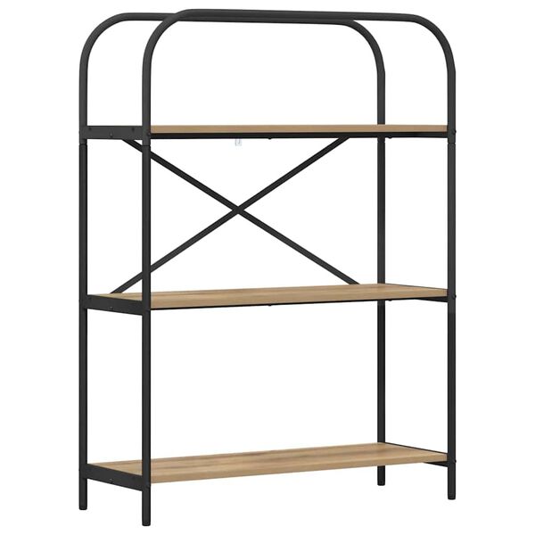 vidaXL Kirjahylly Artisan tammi 80 x 30 x 109 cm Tekninen puu