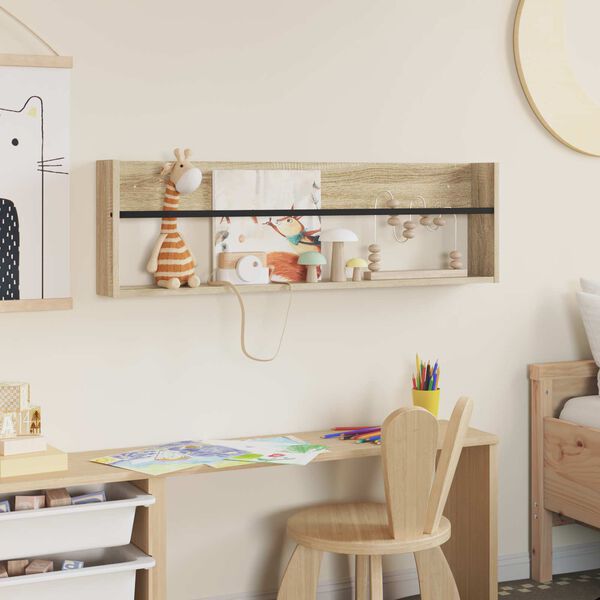 vidaXL Lehtiteline Sonoman tammi 100 x 12 x 30 cm Tekninen puu