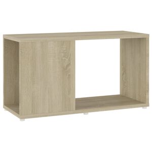 vidaXL TV-taso Sonoma-tammi 60x24x32 cm lastulevy