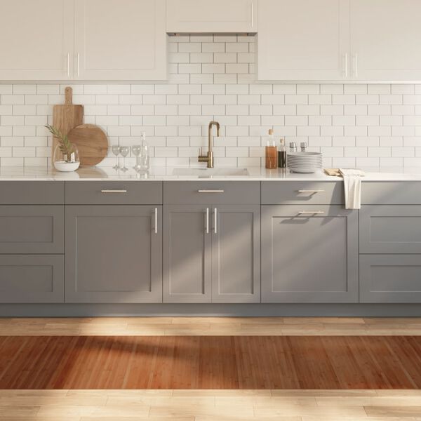 vidaXL Matto suorakaide ruskea 70x500 cm bambu