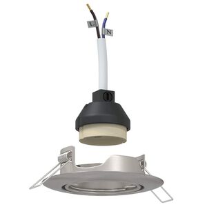 vidaXL Kohdevalo 6 kpl Hopea 9 x 9 x 2.5 cm Metalli