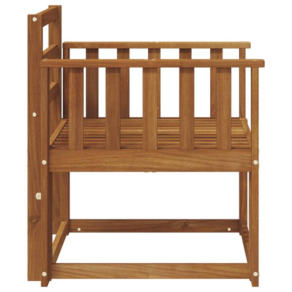 vidaXL Ulkosohva Tihe&auml; akasiapuu Luonnollinen