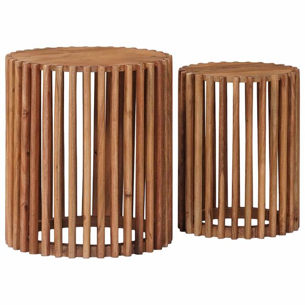 vidaXL Sivup&ouml;yt&auml;setti s&auml;ilytystilassa ovella Ruskea 40 x 40 x 45 cm