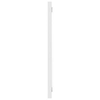 vidaXL Kylpyhuonepeili valkoinen 60x1,5x37 cm lastulevy