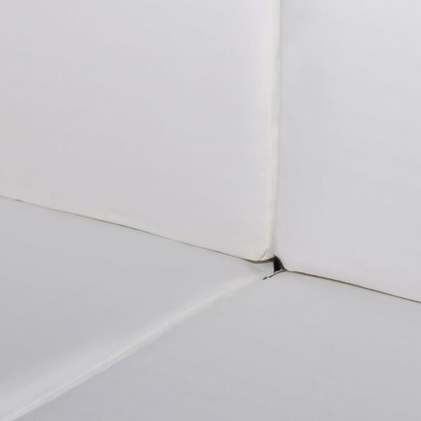 vidaXL 6-osainen puutarhan oleskeluryhmä tyynyillä polyrottinki ruskea