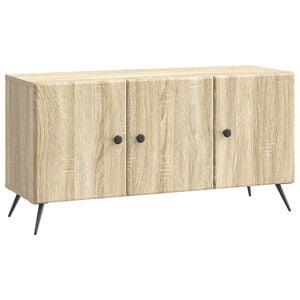 vidaXL TV-kaappi Sonoma-tammi 99 x 34,5 x 50 cm Tekninen puu