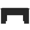 vidaXL Sohvap&ouml;yt&auml; musta 79x49x41 cm tekninen puu