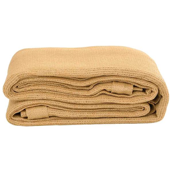 vidaXL Telttamatto hiekka 250x200 cm HDPE