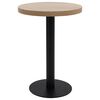 vidaXL Bistrop&ouml;yt&auml; vaaleanruskea 60 cm MDF