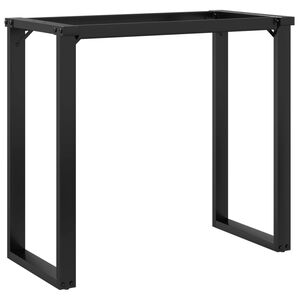vidaXL Ruokap&ouml;yd&auml;n jalat O-muoto 80x40x73 cm ter&auml;st&auml;