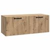 vidaXL Sein&auml;lle asennettava TV-kaappi 78,5 x 31 x 30 cm Artisaanitammi