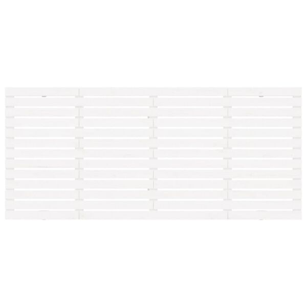 vidaXL S&auml;ngynp&auml;&auml;ty sein&auml;lle valkoinen 186x3x91,5 cm t&auml;ysi m&auml;nty