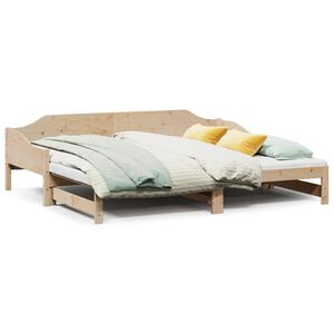 vidaXL Vuodesohva rullilla 90x190 cm t&auml;ysi m&auml;nty