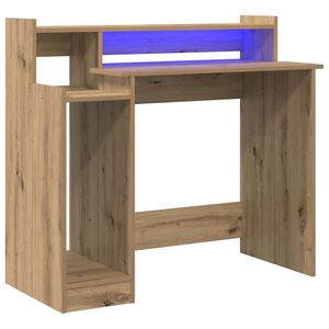 vidaXL P&ouml;yt&auml; Artisan tammi 97 x 45 x 90 cm Tekninen puu