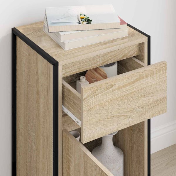 vidaXL Sivup&ouml;yt&auml; Sonoma 81 x 36 x 150.5 cm Tekninen puu