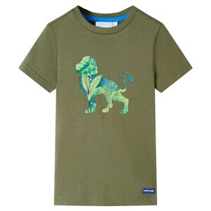 Lasten T-paita khaki 104