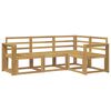 vidaXL Ulkosohvakokoelma 4 pcs valkoinen 191,5 x 132,5 x 73 cm